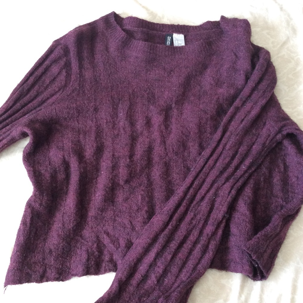 Purple Sweater